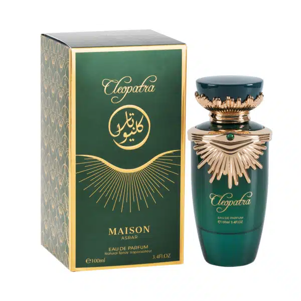 Cleopatra Maison Asrar Eau de Parfum Femme – parfum oriental floral élégant pour le Maroc