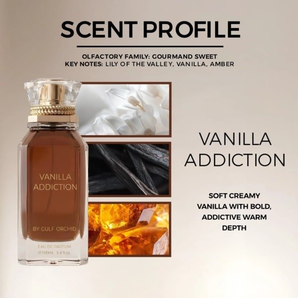 Vanilla Addiction Gulf Orchid Eau de Parfum 100ml - Photo 2